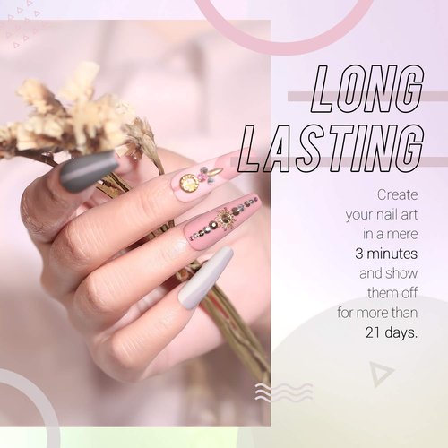 modelones Nail Strengthener and Growth Scented Nail Polish Set Gel Nail Repair for Damaged Nails Hardener Extra Strong and Growth 3-in-1 Repair Mode Gifts for Women 13.5ml 0.46 Fl Oz