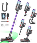 Skiennix Cordless Vacuum Cleaner - 70 Min Runtime, 650W Power, Self-Standing Design | Ideal for Home & Pets