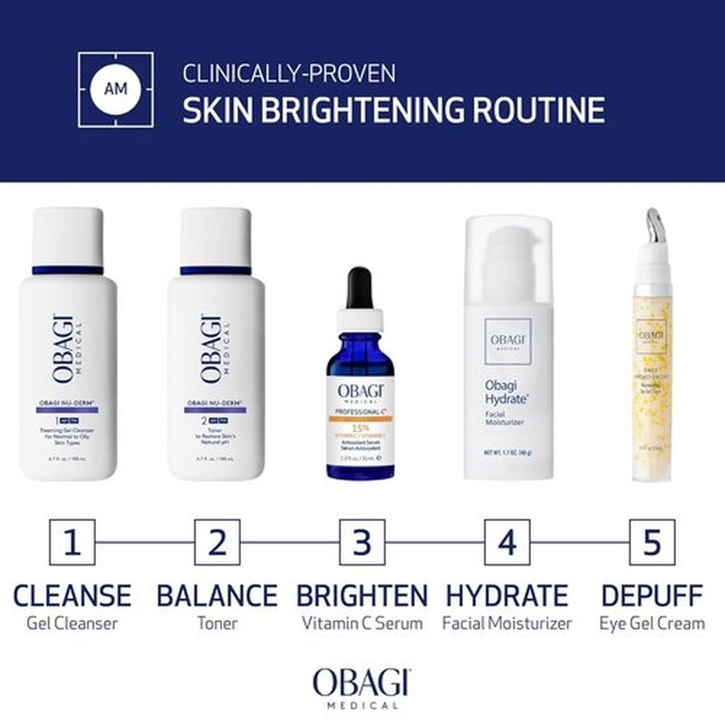 Obagi Medical Vitamin C Serum - Brightens Skin Tone & Reduces Fine Lines - Ideal for Sensitive Skin