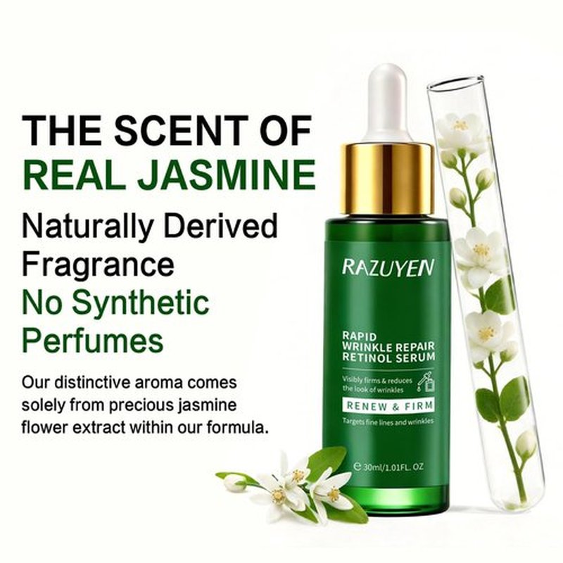 Regine Switzerland Retinol Serum - Anti-Aging Peptide Formula for Fine Lines & Wrinkles, 30ml
