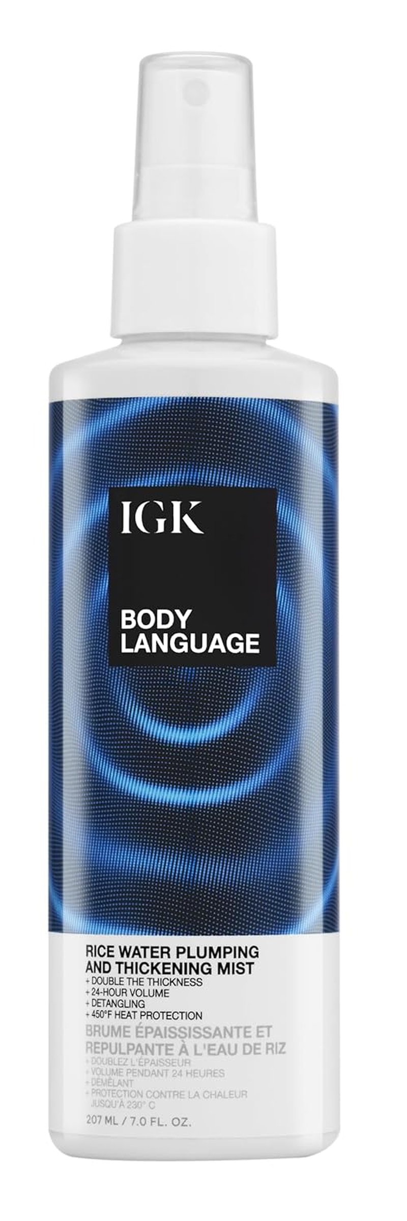 IGK Body Language Rice Water Plumping Treatment - Volumizing Hair Care Solution