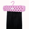 GOOGOO Hair Extension Holder Stand for Styling, 5 Installation Modes With Tool, Pink Hair Extension Holder Designed to Securely Hold Your Extensions for Washing, Styling, Packing and Storing