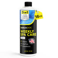 AquaDoc 3 in 1 Hot Tub Weekly Care - Concentrated Spa Clarifier, Cleaner & Water Conditioner - Works with Chlorine, Bromine & Saltwater - Hot Tub Chemicals Made in USA - 16 oz