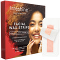 irreshine Facial Wax Strips Hair Removal for Women: Face Upper Lip Eyebrow Chin Waxing Hair Remover Kit - Natural & Vegan Ready to Use At Home & Travel, Sensitive Skin Friendly - 36 Ct