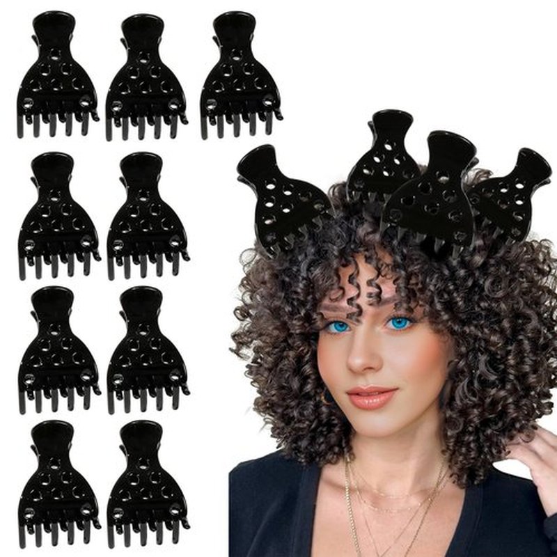 Skiennix Hair Volume Clips - Root Lifter for Curly Hair & Thick Hair | Claw Clips for Extra Bounce