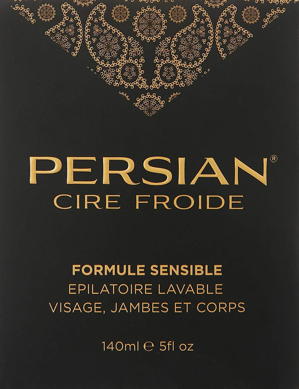 Persian Parissa Cold Wax Hair Remover Kit, Small, 5 Ounce, 140 ml