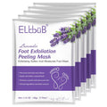 Foot Peel Mask - 5 Pack Foot Mask for Dry Dead Skin, Callus, Repair Rough Heels - Make Your Feet Baby Soft Get Smooth Silky Skin - Lavender