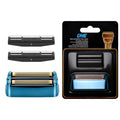 BaBylissPRO Shaver Replacement Foil & Cutter - Hypoallergenic Extra-Close Head | FXONE Double Foil, Blue