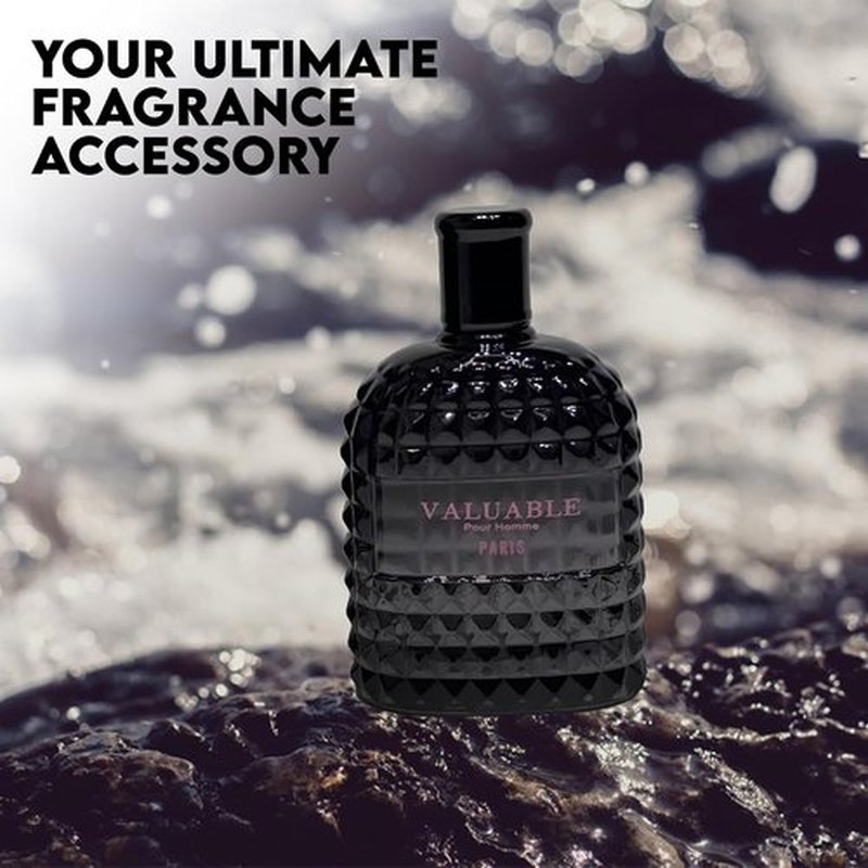 A CENTER Men's Cologne Gift Set - Luxury Eau de Toilette | Vanilla Bourbon, Leather & Amber | 3.4 Fl Oz Each
