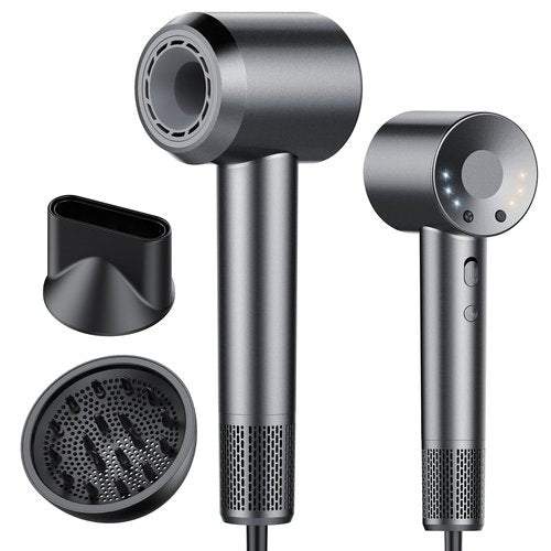 Hair Dryer, 150000 RPM Professional High Speed Ionic Blow Dryer 400 Million Negative Ions