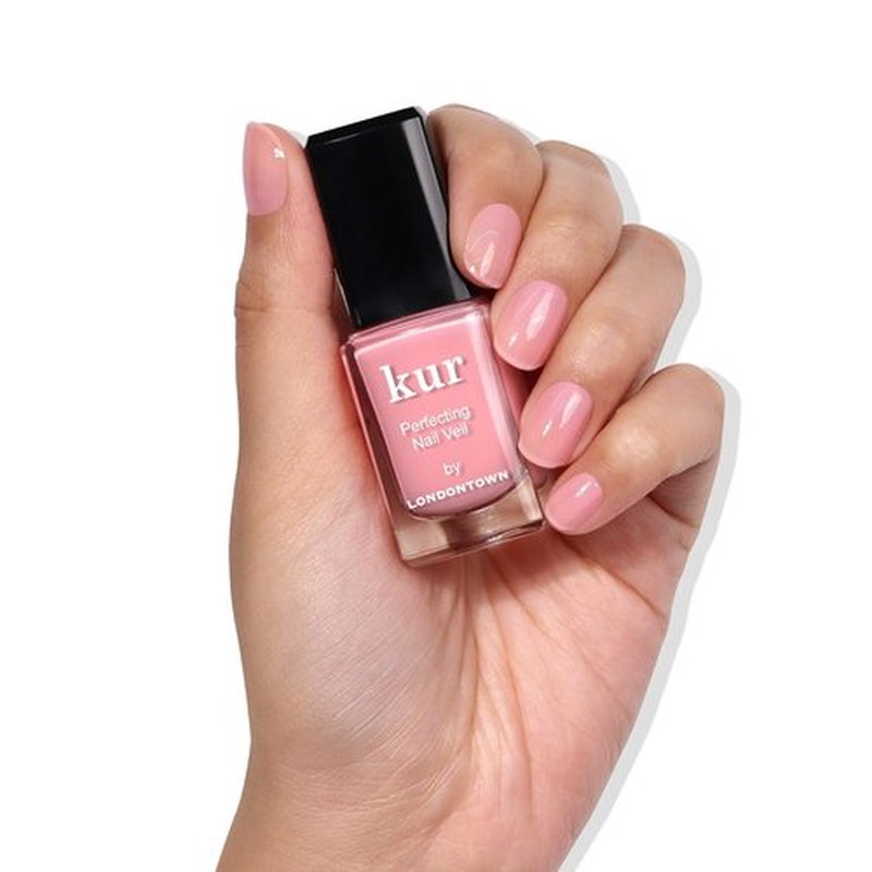 LONDONTOWN Nail Veil Enhancing Nail Care - Vegan Nail Protectant & Strengthener | Natural Tint, Chip-Resistant