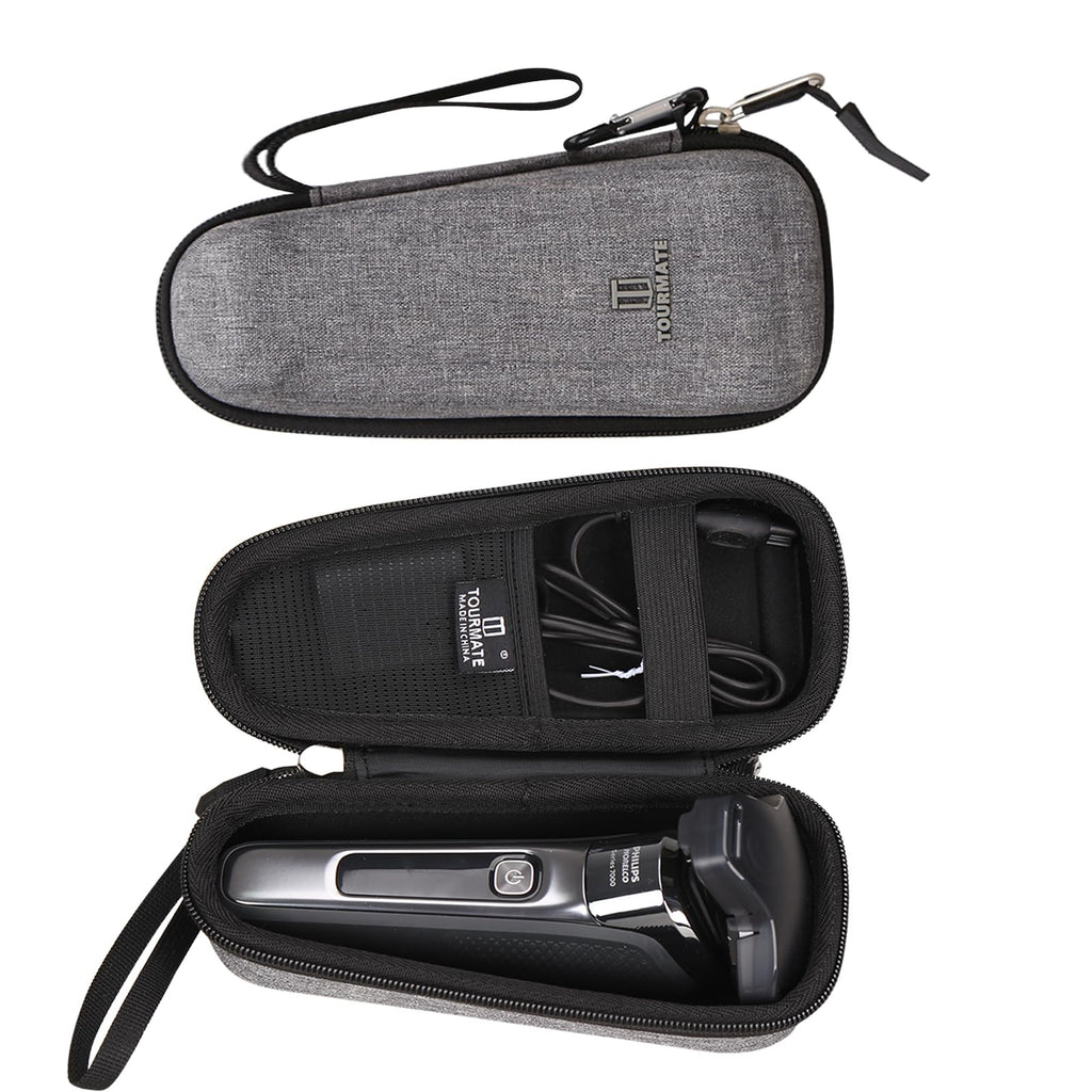 Tourmate Hard Storage Case for Krovena Women Electric Shaver/Blippish Norelco Men Shaver Series 2100 2300 3500 6800 3100 5500 5100 5300 5700 6880 7000 7100 7200 Wet Dry Rotary Shaver (Case Only)