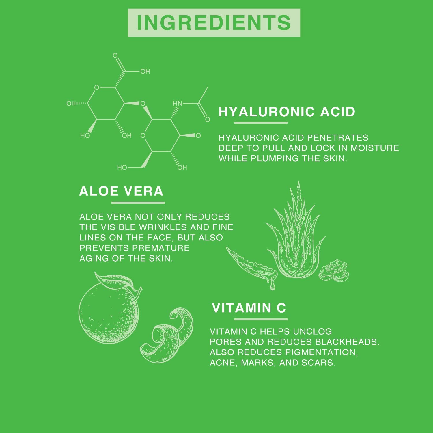 Beaute DE Provence Hydrating Hyaluronic Acid Toner for Face - Facial Setting Spray - Enhanced with Green Tea - Dark Spot Remover - 4 Fl Oz and Aloe Vera