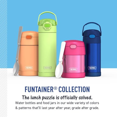 THERMOS FUNTAINER 16 Ounce Hydration Bottle - Durable Plastic with Spout | Mario Design