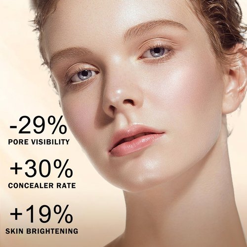 AIUEO Magic Minerals Airbrush Foundation Makeup Silky Mist Spray Foundation Makeup Airbrush Flawless Setting Spray Foundation for Mature Skin-Natural