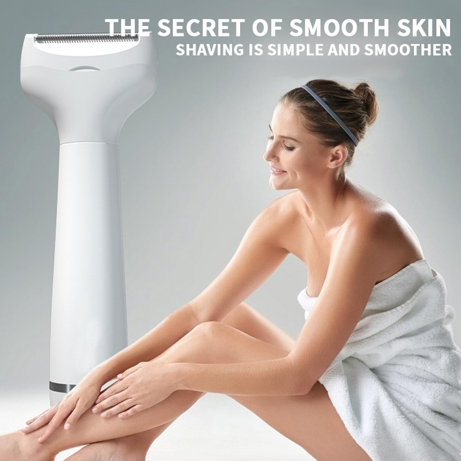 Pluxy Epil Pro 3.0 Women Face Epilator, Pluxy Hair Removal for Face,5-in-1 Painless Body Shaver and Facial Epilator, Rechargeable Bikini Trimmer Female Shaver for Facial, Legs, Underarm, Nose