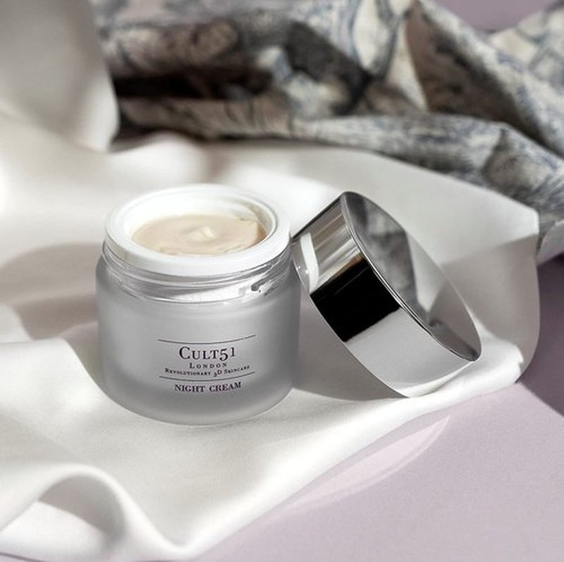 Cult51 Night Cream - Intensely Hydrating Moisturizer - Reduces Signs of Aging & Wrinkles - 1.6 Oz