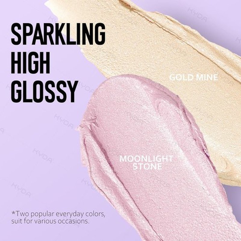 Ownest Highlighter Stick - Shimmer Glow Cream for Face & Body | Buildable, Hydrating Radiance Balm