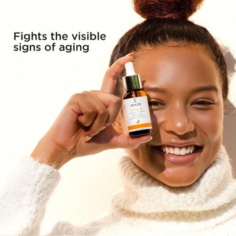 IMAGE Skincare VITAL C Hydrating Serum - Brightening Complex with Vitamins A, C & E | 1 fl oz