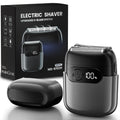 MALEGEBAZ Electric Foil Shaver for Men,Compact 3D Floating Slate Grey