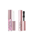 Too Faced Better Than Sex Mascara & Lip Injection Plumper Travel Set - Volume Mascara 0.17 Fl Oz | Hydrating Gloss 0.10 Fl Oz
