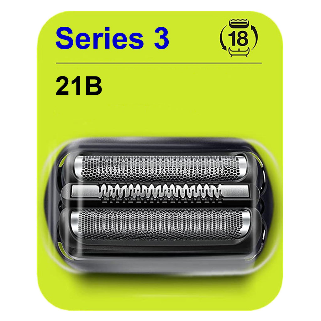 Series 3 Replacement Head for Braun Electric Shaver -21B