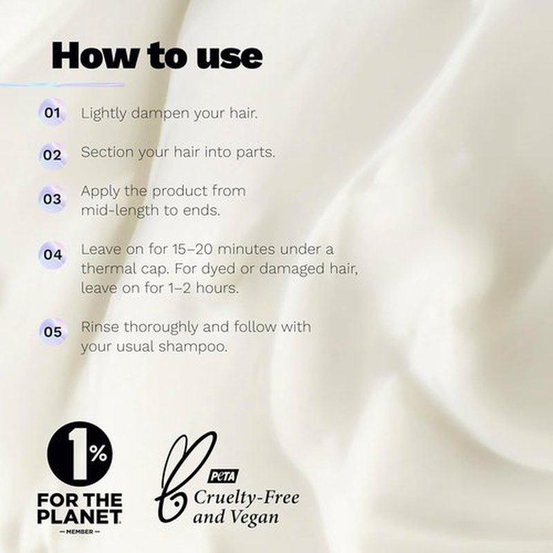 Ginger Milk Pre-Shampoo Treatment - Nourishing Formula for Dry, Damaged Hair | Reduces Breakage & Frizz | 8 OZ / 240 ML