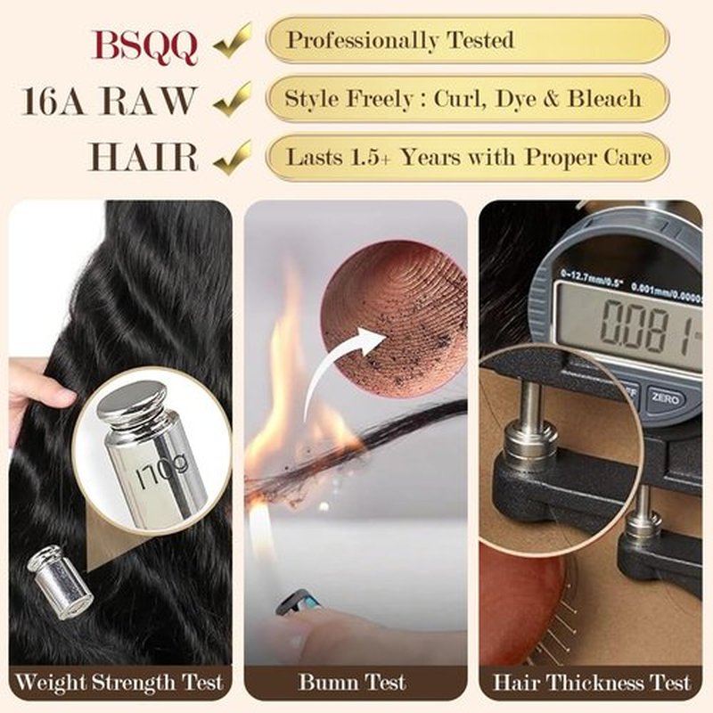 16A Body Wave Bundles Human Hair 100% Real Raw Human Hair Bundles Body Wave 20 Inch, No Tangle Shedding,Triple Lifespan Virgin Hair Extensions Thick Weave Reusable