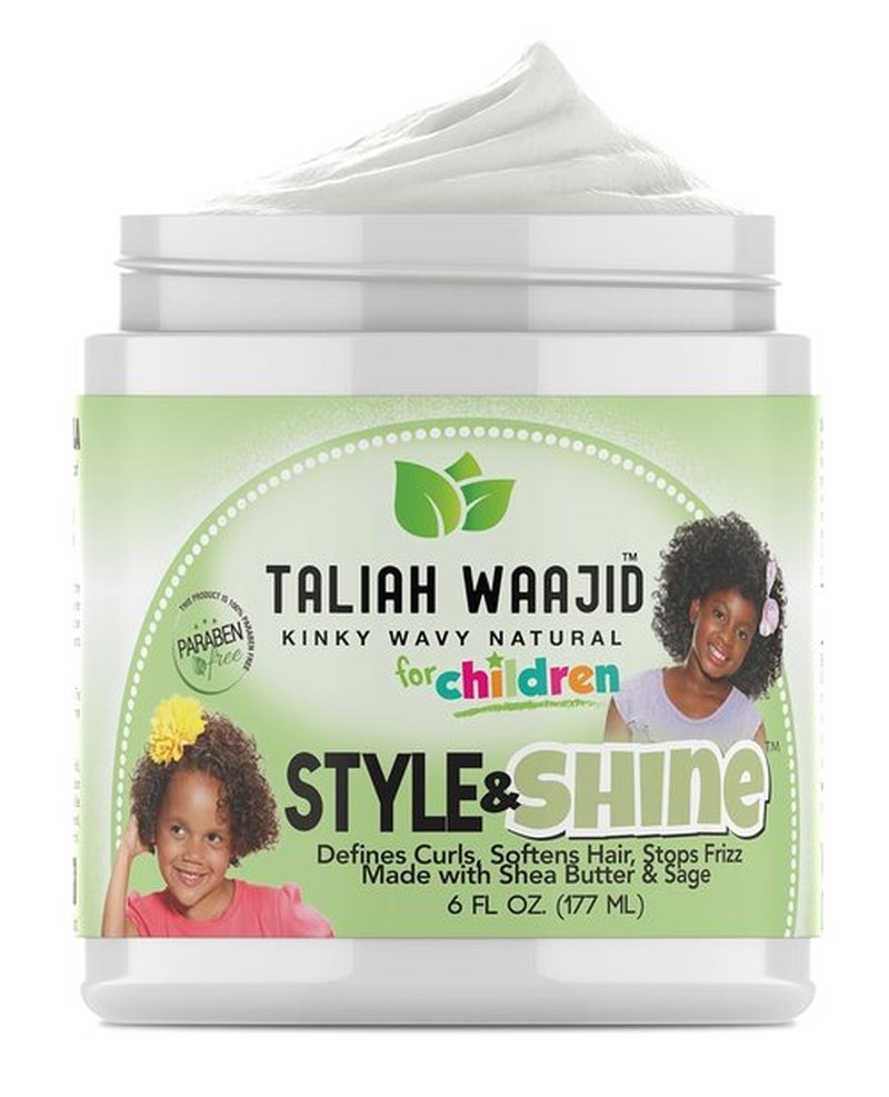 Taliah Waajid Herbal Style & Shine - Nourishing Hair Gel for Natural Hair, 6oz