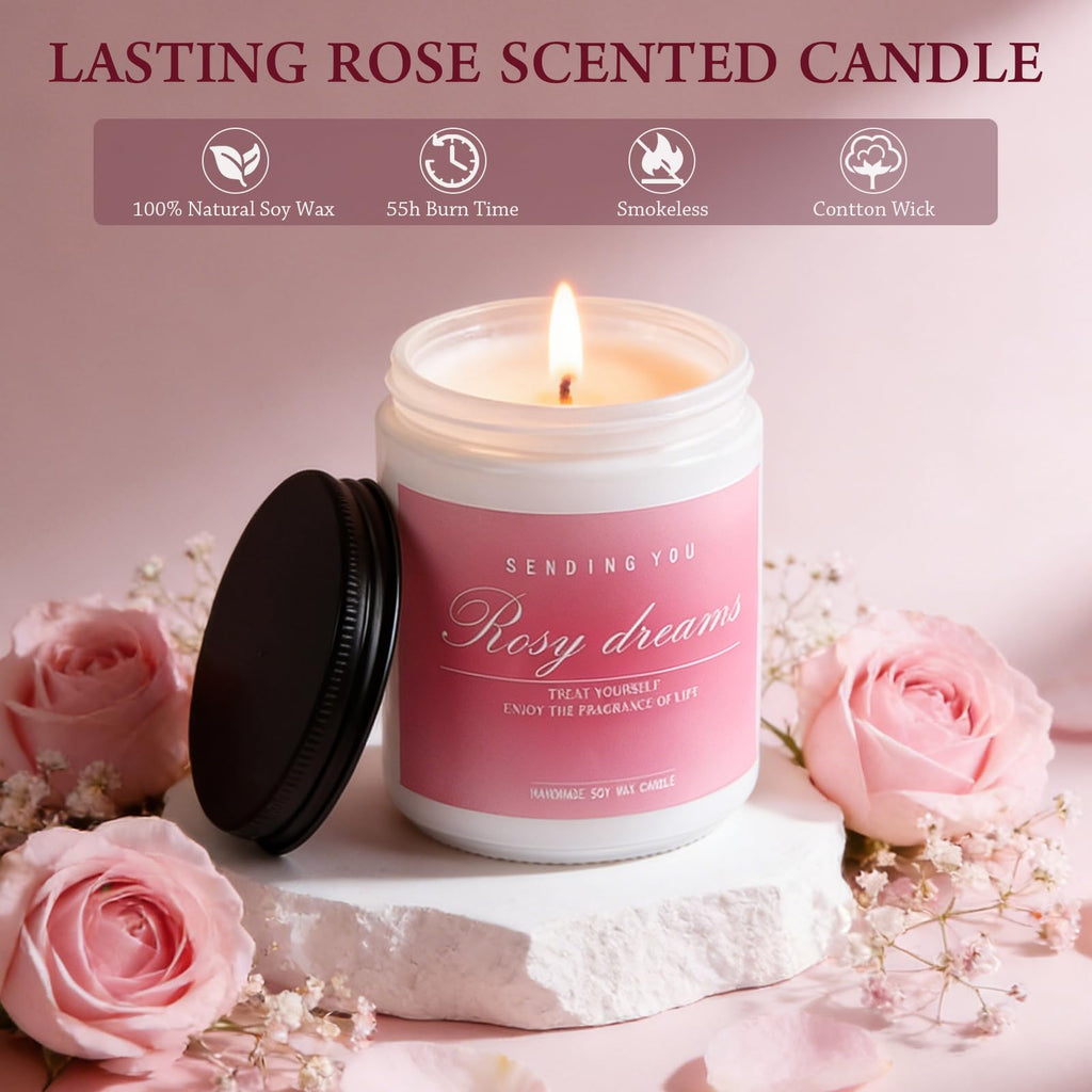 Birthday Gifts for Women, Pink Gift Basket, Get Well Soon Care Package for Women, Hug in A Box, Self Care Gifts for Mom Friend Sister Wife Girlfriend Coworker Teacher Nurse