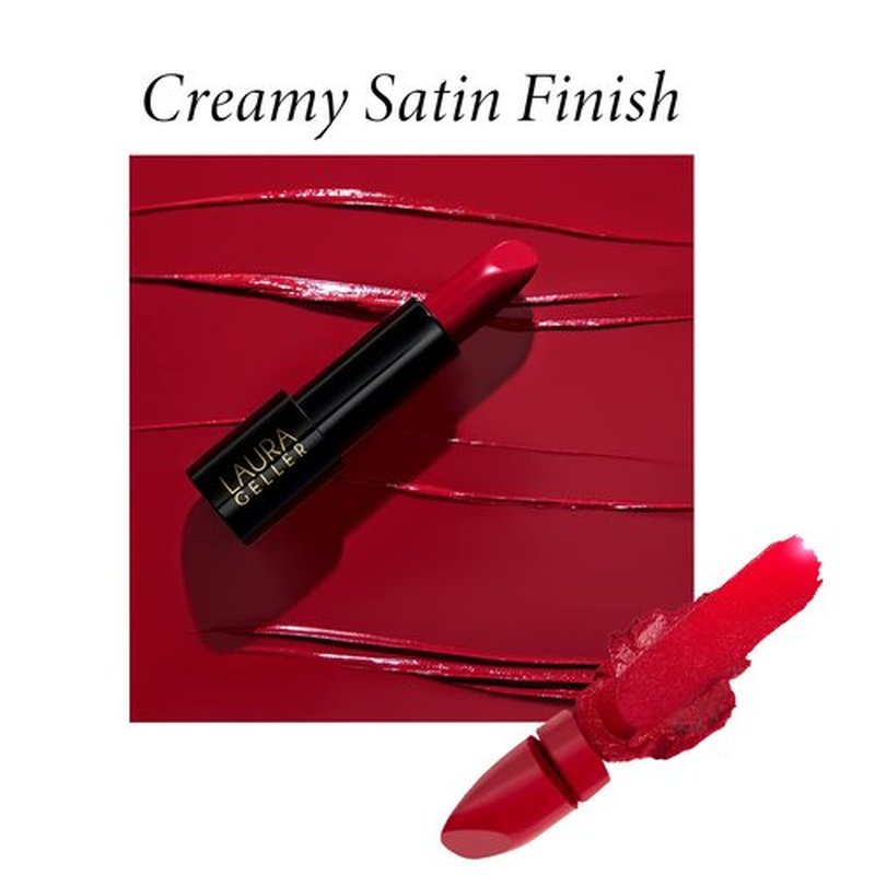 LAURA GELLER NEW YORK Modern Classic Lipstick - Real Rosy - Ultra-Rich Color - Luxurious and Lightweight - Cream Finish