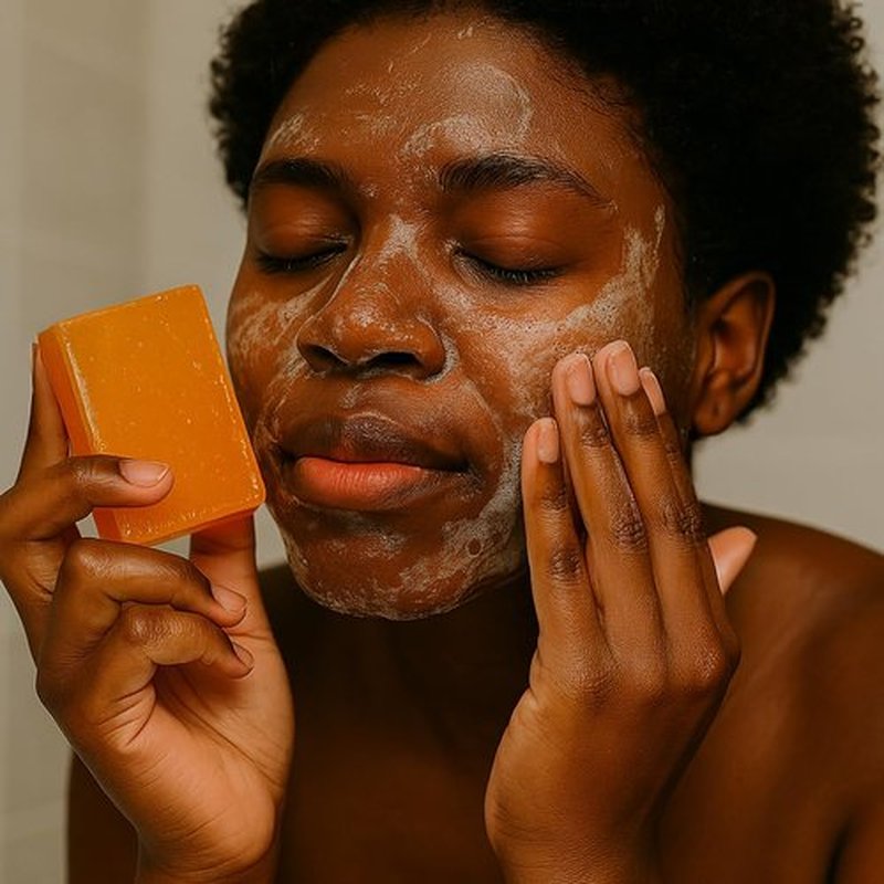 J SQUARED ESSENCE BAR – Organic Turmeric Glow Soap for Face | Kojic Acid, Vitamin C, Collagen, Vitamin E | Dark Spot Corrector | Brightening & Hydrating