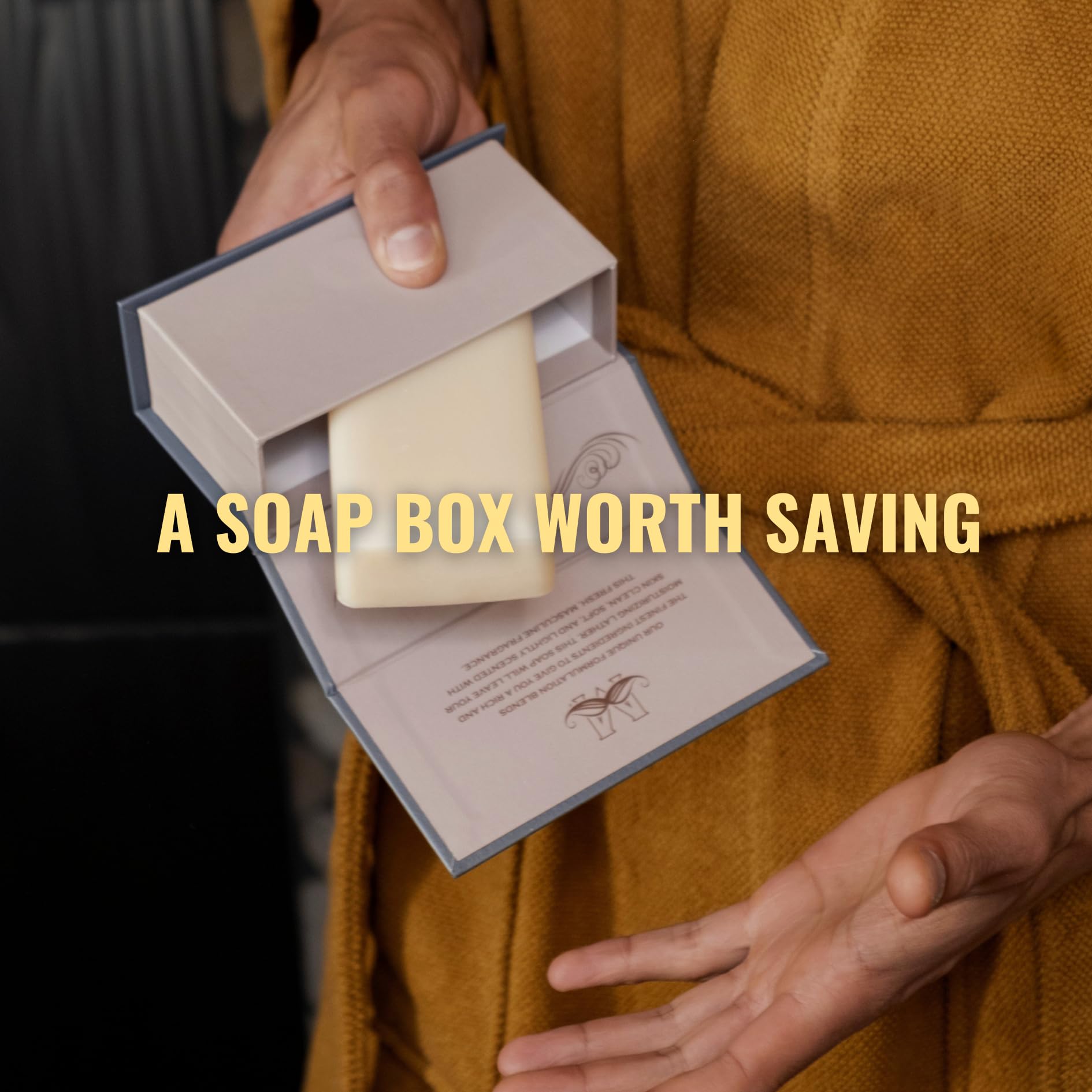 San Francisco Soap Company Exotic Musk And Sandalwood Fragrance Man Bar - Revitalizing - No Harmful Chemicals - Good for all Skin Types - Made in the USA