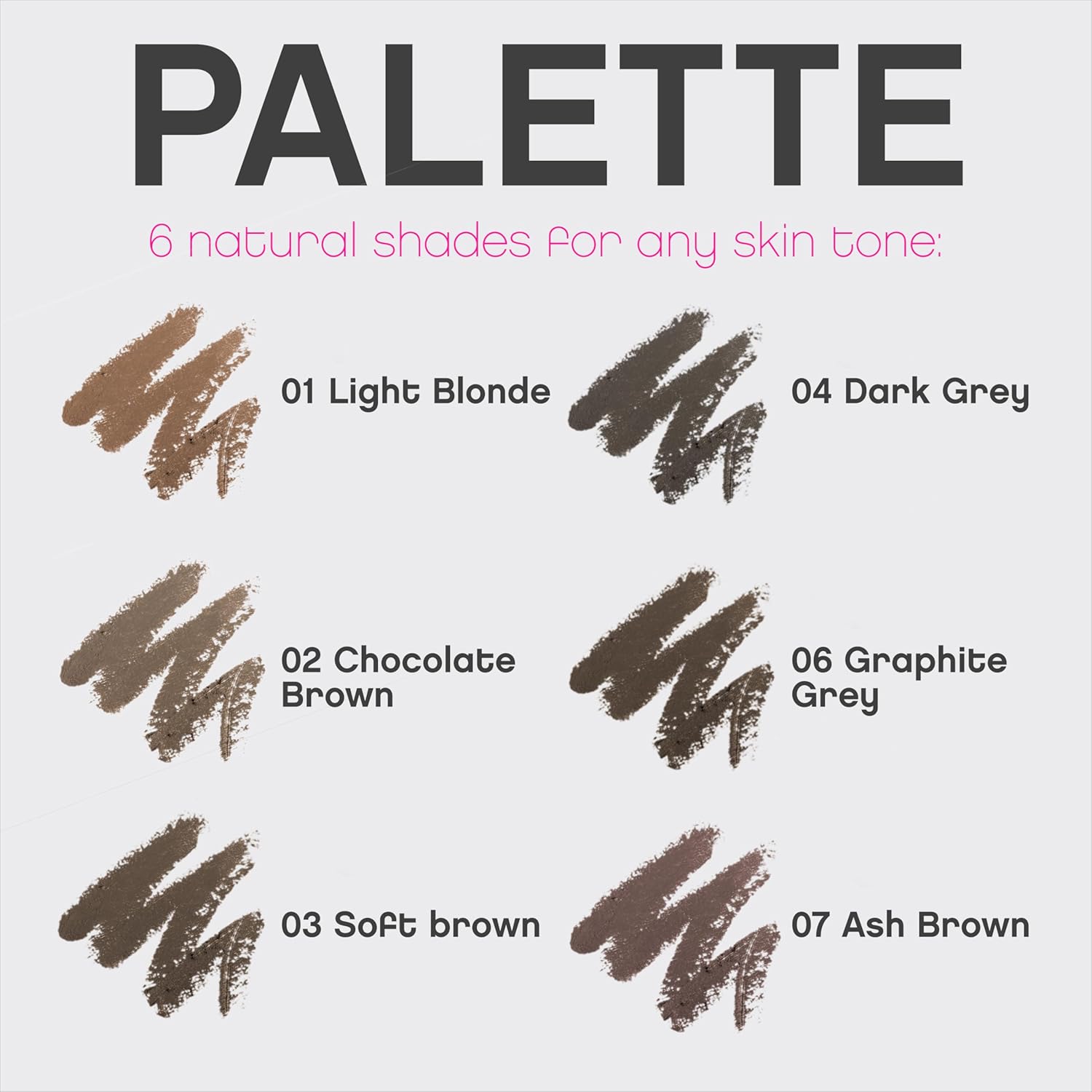 Vivienne Sabó Brow Arcade Eyebrow Pencil - Micro Definer with Brush for Cool-Toned Hair | Shade 07 Ash Brown, 0.035 oz