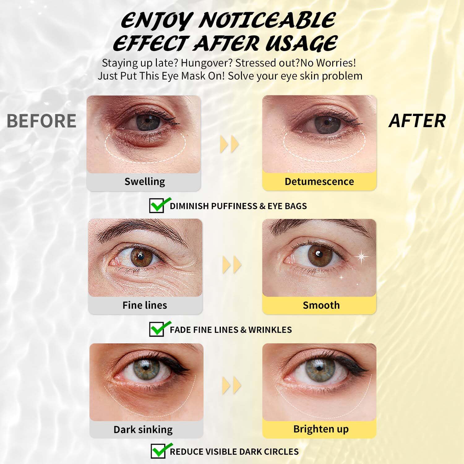 Maskiss Retinol Under Eye Patches (24 Pairs), Purple Eye Masks for Dark Circles, Puffy Eyes & Wrinkles, Firming Collagen Eye Patches, Vegan Cruelty-Free Skincare Gifts for Women