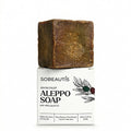 Natural Aleppo Soap – 40% Laurel Oil & 60% Olive Oil, High-Strength Formula, Vegan, Plant-Based, Handmade, For Face, Body & Hair