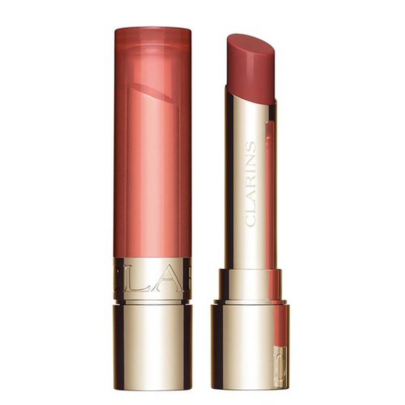 Clarins Lip Oil Balm - Nourishing Hydration & Plumping Effect | Sheer Finish, 99% Skincare Formula | 0.1 Ounce