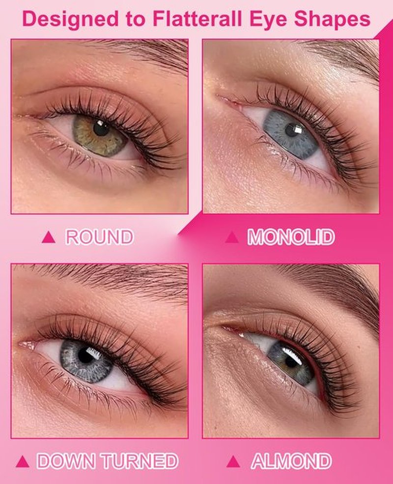 Half Self Adhesive Eyelashes Glueless - 3/4 Corner Natural Eye Pre-glued Waterproof Glueless No Glue Needed Reusable Stick on False Strip Lashes by EMEDA(Half Lashes 874 with Tweezers)