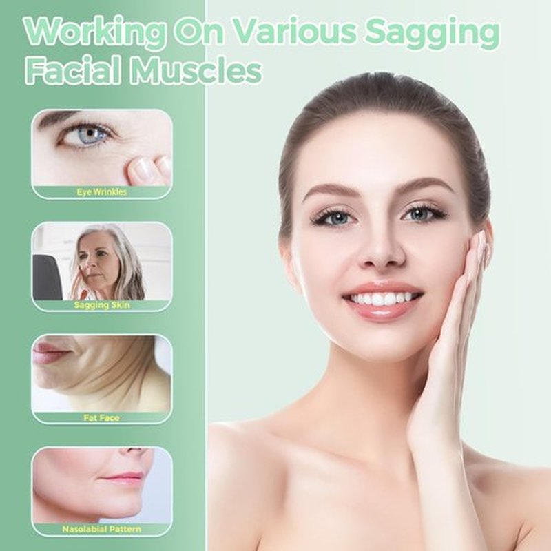 LadPemo Invisible Face Lifting Tape, 100Pcs Face Lift Tape, Facelift Tape for Face Invisible with 8 Strings, Facial Lift Strips and Bands for Sagging Skin, Makeup Face Neck Tape for Eyes and Brows