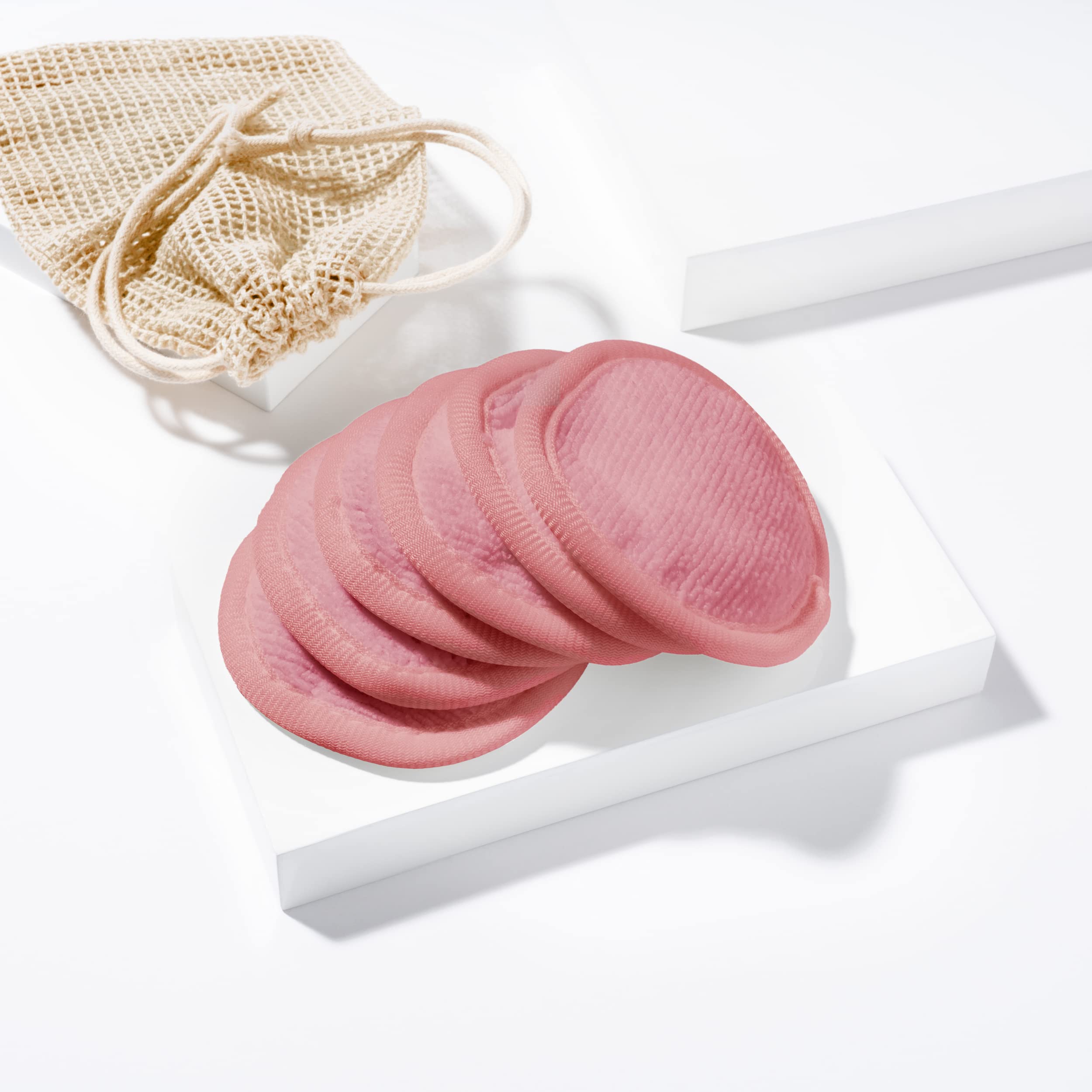 Tweezerman Exclusive Tea Rose Reusable Makeup Remover Pads