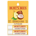 Burt's Bees Lip Balm - Coconut and Pear, Natural Moisturizer with Beeswax | 2 Tubes, 0.15 oz