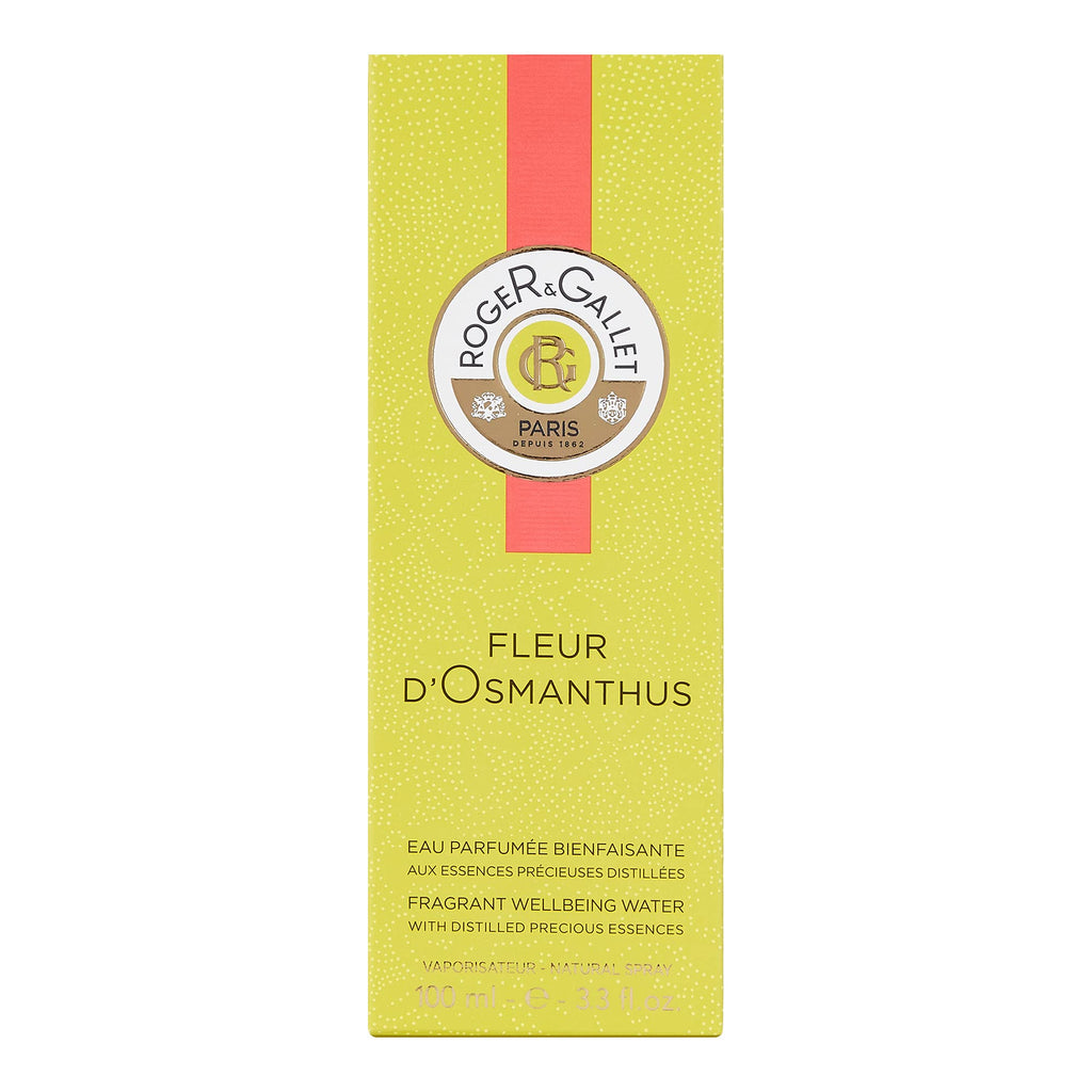 Roger & Gallet | Fragrant Water Body Spray for Women | Fleur d'Osmanthus 3.3 Fluid Oz.