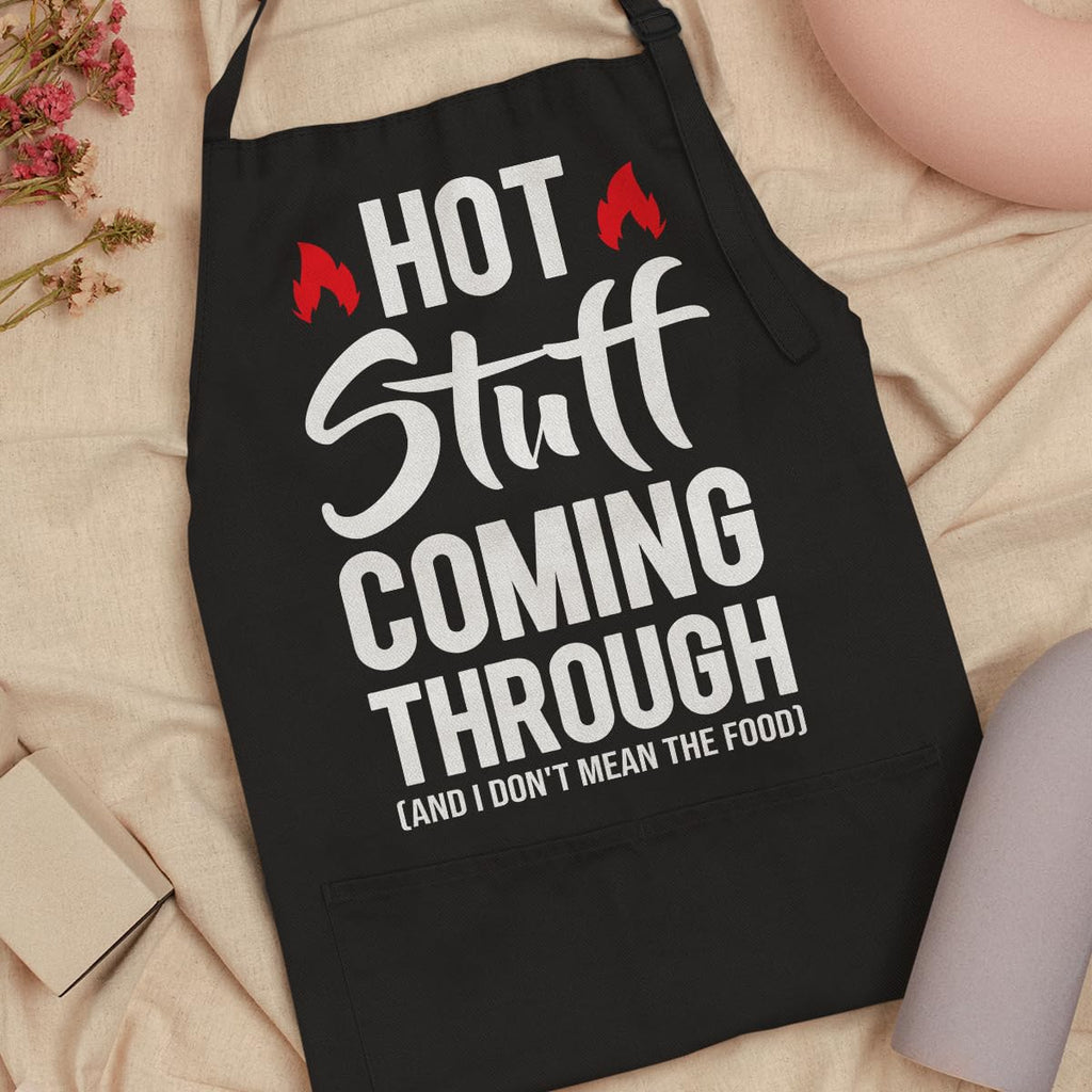 SANDJEST Humorous Apron with Pockets Chef BBQ Grilling Cooking Apron Gift for Birthday Christmas Funny Aprons for Men Dad Husband Boyfriend Grandpa