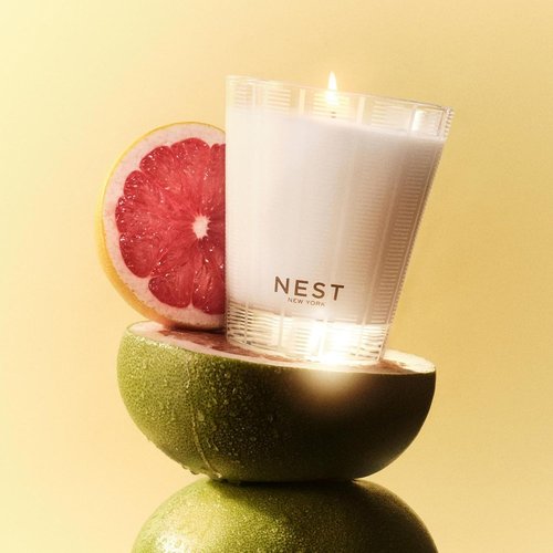 NEST New York Scented Classic Candle - Grapefruit Fragrance | 8.1 oz - Long-Lasting 60-Hour Burn Time