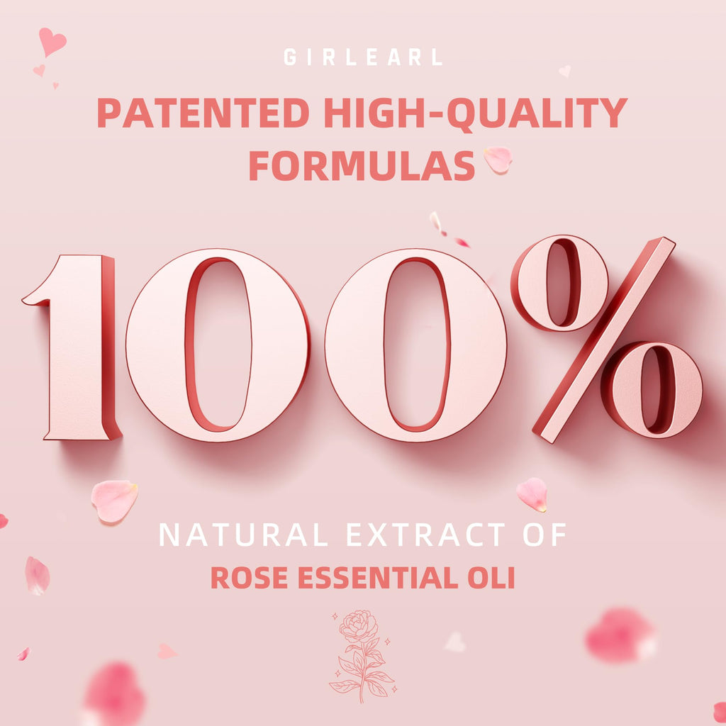 GIRLEARLE 2-Pack Hard Wax Beads, 2.5lb Aloe for Brazilian Bikini & Sensitive Skin, 2.5lb Rose for Face & Body, Legs, Eyebrow, Facial Coarse Hair