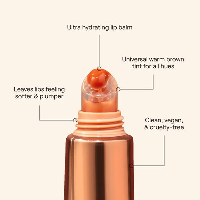 Live Tinted Unity Balm – Ultra-Hydrating Lip Balm with Shea Butter, Hyaluronic Acid & Vitamin E – Universal Warm Tint