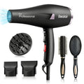 Realair Salon Hair Dryer, Professional Blow Dryer AC Motor Fast Drying with 2 Speed, 3 Heat Setting, Cool Button, with Diffuser, Nozzle, Concentrator Comb for Curly & Straight Hair