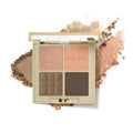 INTO YOU Nude Eyeshadow Palette - 4 Colors with Matte, Shimmer & Glitter Finishes | Long-Lasting Warm Neutrals