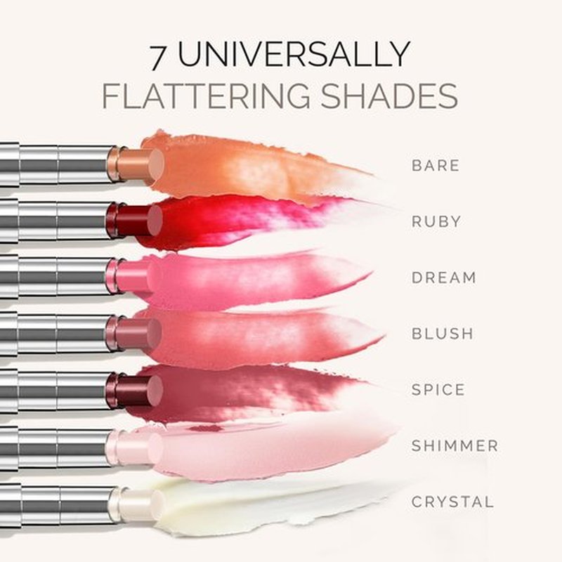 MDSolarSciences Tinted Sheer Lip Balm SPF 30 - Hydrating Vegan Lip Sunscreen with Shea Butter & Jojoba | 0.15 oz, Crystal