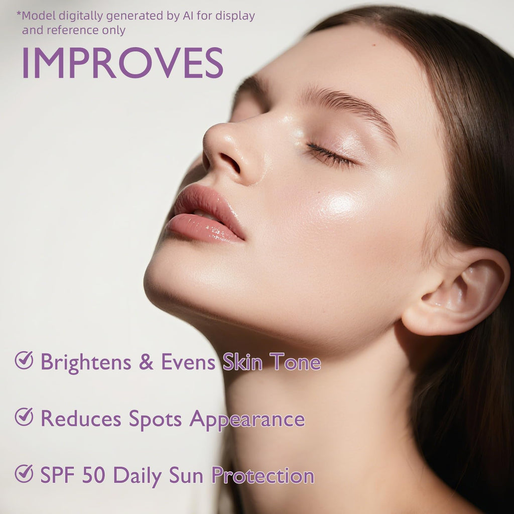 Dark Spot Corrector Serum with Retinol, Niacinamide & Alpha Arbutin, Brightening Face Serum for Uneven Tone, Post Acne Marks & Dull Skin, Hydrating Glow Formula with Hyaluronic Acid